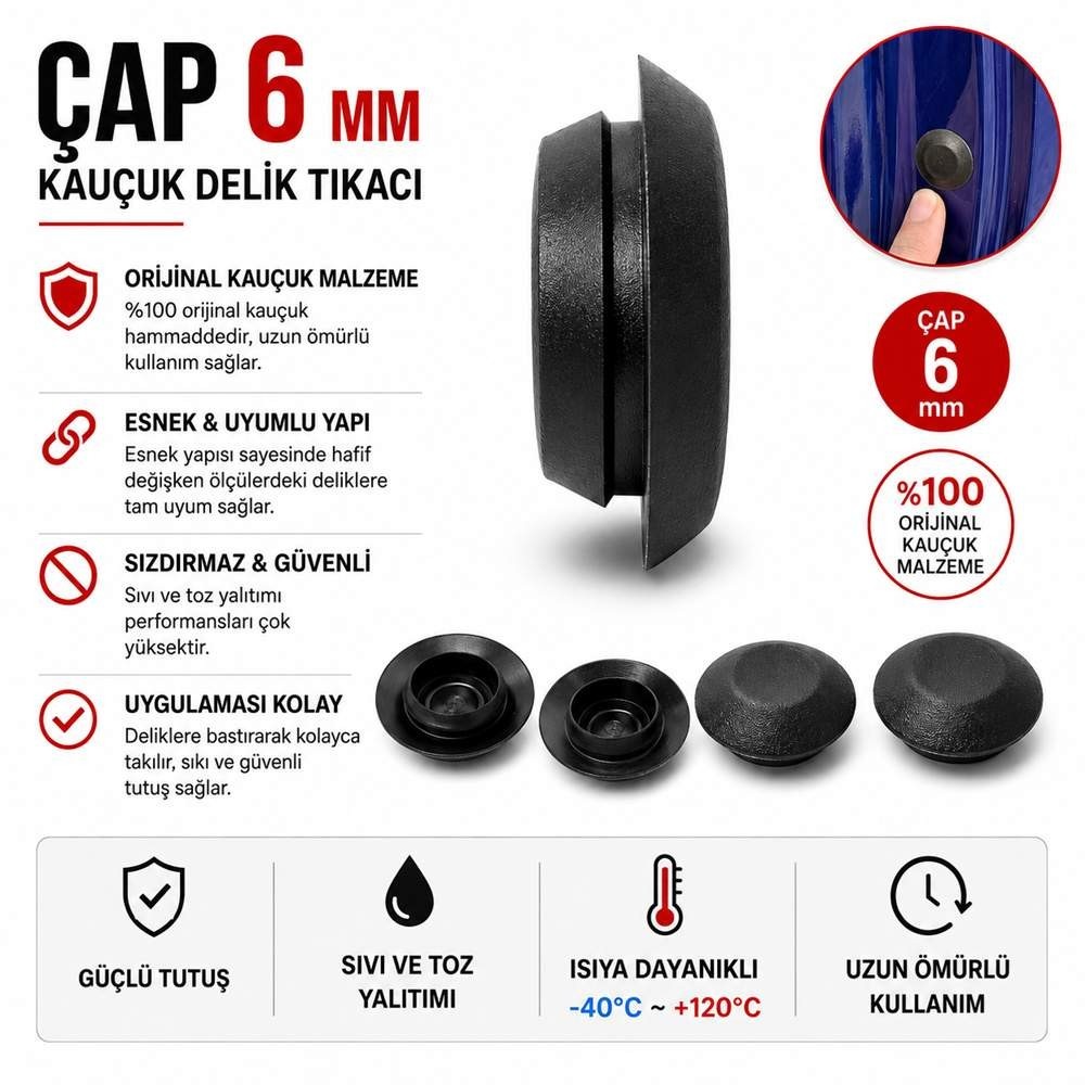 Delik Kapama Tapası 6