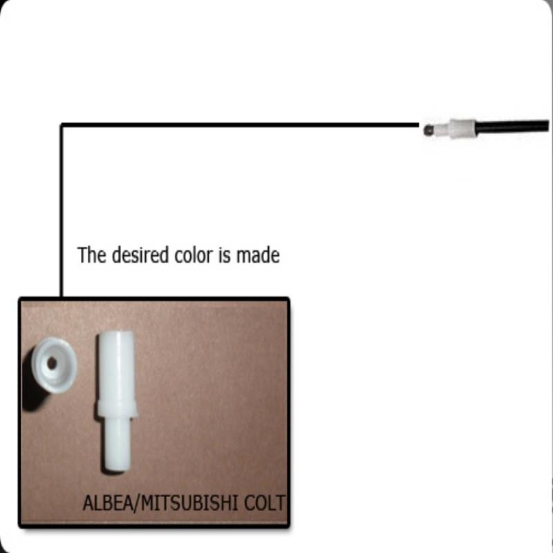 25 71 Mm Albea - Mitsubishi Colt Universal Tel Ucu